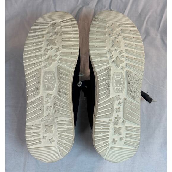 Hey Dude Wally Americana Navy Blue Patriotic Womens Size 7 - Picture 5 of 6